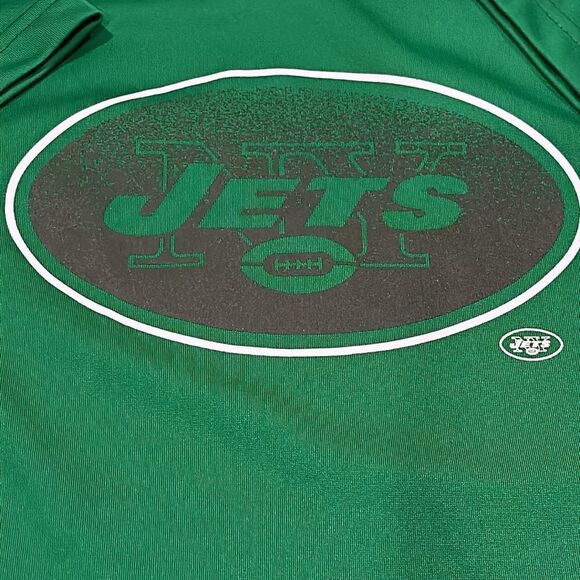 NFL Team Apparel Boys Green Jets Jersey - Picture 2 of 6